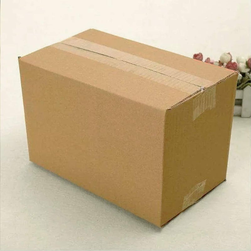 ZBEIVAN صناديق شحن 8x6x4 بوصة كرتون مضلع صغيرة للتغليف كرافت لنقل البريد، عبوة من 25 - Image 4